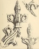 An illustration from Gothic ornaments, selected from various ancient buildings in England and France : exhibiting numerous specimens of every description of decorative detail, from the XIth. to the beginning of the XVIth. cent. (1900)