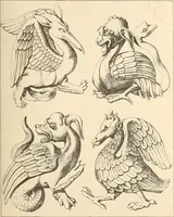 An illustration from Gothic ornaments, selected from various ancient buildings in England and France : exhibiting numerous specimens of every description of decorative detail, from the XIth. to the beginning of the XVIth. cent. (1900)