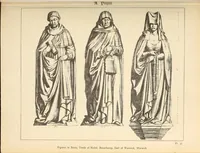 An illustration from Gothic ornaments, selected from various ancient buildings in England and France : exhibiting numerous specimens of every description of decorative detail, from the XIth. to the beginning of the XVIth. cent. (1900)