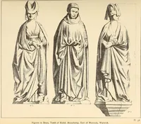 An illustration from Gothic ornaments, selected from various ancient buildings in England and France : exhibiting numerous specimens of every description of decorative detail, from the XIth. to the beginning of the XVIth. cent. (1900)