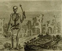 Picture 33 of 79 from Emblemata Florentii Schoonhovii I.C. Goudani, partim moralia, partim etiam civilia. Cum latiori eorundem ejusdem auctoris interpretatione. Accedunt et alia quaedam poëmatia in alijs poëmatum suorum libris non contenta (1618), leaf 104