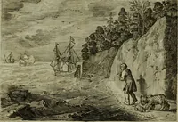 An illustration from Emblemata Florentii Schoonhovii I.C. Goudani, partim moralia, partim etiam civilia. Cum latiori eorundem ejusdem auctoris interpretatione. Accedunt et alia quaedam poëmatia in alijs poëmatum suorum libris non contenta (1618)