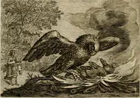An illustration from Emblemata Florentii Schoonhovii I.C. Goudani, partim moralia, partim etiam civilia. Cum latiori eorundem ejusdem auctoris interpretatione. Accedunt et alia quaedam poëmatia in alijs poëmatum suorum libris non contenta (1618)