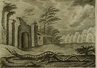 An illustration from Emblemata Florentii Schoonhovii I.C. Goudani, partim moralia, partim etiam civilia. Cum latiori eorundem ejusdem auctoris interpretatione. Accedunt et alia quaedam poëmatia in alijs poëmatum suorum libris non contenta (1618)