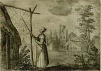 Picture 68 of 79 from Emblemata Florentii Schoonhovii I.C. Goudani, partim moralia, partim etiam civilia. Cum latiori eorundem ejusdem auctoris interpretatione. Accedunt et alia quaedam poëmatia in alijs poëmatum suorum libris non contenta (1618), leaf 206