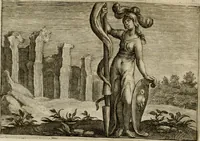 An illustration from Emblemata Florentii Schoonhovii I.C. Goudani, partim moralia, partim etiam civilia. Cum latiori eorundem ejusdem auctoris interpretatione. Accedunt et alia quaedam poëmatia in alijs poëmatum suorum libris non contenta (1618)