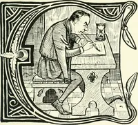 An illustration from The Gould-en treasury (1906)