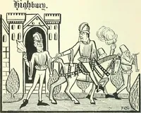 An illustration from The Gould-en treasury (1906)