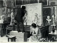An illustration from The Goupil gallery of photogravures from great modern painters, with biographical and descriptive text (1888)