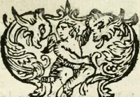 An illustration from Govierno general, moral, y politico : hallado en las aves mas generosas y nobles : sacado de sus naturales virtudes y propiedades (1683)