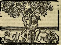 An illustration from Govierno general, moral, y politico. Hallado en las aves mas generosas, y nobles. Sacado de sus naturales virtudes, y propriedades. Añadido en esta vltima impression en diferentes partes: y el libro diez y nueve de las aves monstruosas (1696)