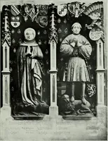 An illustration from Grabdenkmáler im Maingebiet vom anfang des XIV. jahrhunderts bis z um eintritt der renaissance (1907)