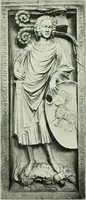 An illustration from Grabdenkmáler im Maingebiet vom anfang des XIV. jahrhunderts bis z um eintritt der renaissance (1907)