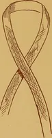 An illustration from A graded course in cord, raffia, lacer work and sewing for elementary schools (1913)