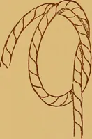 Picture 4 of 127 from A graded course in cord, raffia, lacer work and sewing for elementary schools (1913), leaf 19