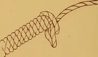 Picture 6 of 127 from A graded course in cord, raffia, lacer work and sewing for elementary schools (1913), leaf 19