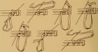 Picture 105 of 127 from A graded course in cord, raffia, lacer work and sewing for elementary schools (1913), leaf 223