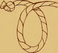 An illustration from A graded course in cord, raffia, lacer work and sewing for elementary schools (1913)