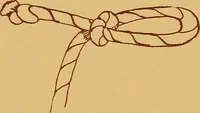 Picture 10 of 127 from A graded course in cord, raffia, lacer work and sewing for elementary schools (1913), leaf 25