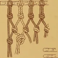 Picture 15 of 127 from A graded course in cord, raffia, lacer work and sewing for elementary schools (1913), leaf 29