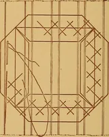 An illustration from A graded course in cord, raffia, lacer work and sewing for elementary schools (1913)
