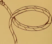Picture 31 of 127 from A graded course in cord, raffia, lacer work and sewing for elementary schools (1913), leaf 51