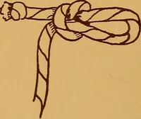 Picture 42 of 127 from A graded course in cord, raffia, lacer work and sewing for elementary schools (1913), leaf 59