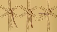Picture 58 of 127 from A graded course in cord, raffia, lacer work and sewing for elementary schools (1913), leaf 89