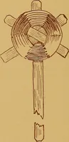 Picture 60 of 127 from A graded course in cord, raffia, lacer work and sewing for elementary schools (1913), leaf 89