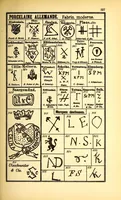 An illustration from Graesse-Jaenicke : Guide de l'amateur de porcelaines et de faïences (y compris grès et terres-cuites); collection complète des marques de porcelaines et de faïences connues jusqu'à présent (1906)