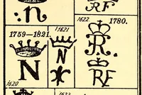 An illustration from Graesse-Jaenicke : Guide de l'amateur de porcelaines et de faïences (y compris grès et terres-cuites); collection complète des marques de porcelaines et de faïences connues jusqu'à présent (1906)