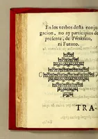 An illustration from Gramatica en la lengua general del Nueuo Reyno, llamada Mosca. (1619)
