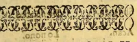 An illustration from Gramatica en la lengua general del Nueuo Reyno, llamada Mosca. (1619)