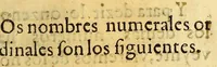 An illustration from Gramatica en la lengua general del Nueuo Reyno, llamada Mosca. (1619)