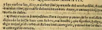 An illustration from Gramatica y arte nueua de la lengua general de todo el Peru, llamada lengua Quichua, o lengua del Inca. : Añadida y cumplida en todo lo que le faltaua de tiempos, y de la Grammatica, y recogido en forma de arte lo mas necessario en los dos primeros libros. Con mas otros dos libros postreros de addiciones al Arte para mas perficionarla, el vno para alcançar la copia de vocablos, y el otro para la elegancia y ornato. Compuesta por el padre Diego Gonçalez Holguin dela Compañia de Iesus natural [sic] de Caçeres (1607)