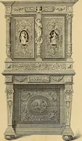 An illustration from Grammaire des arts décoratifs, décoration intérieure de la maison (1882)