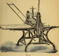 An illustration from The grammar of lithography : A practical guide for the artist and printer in commercial & artistic lithography, & chromolithography, zincography, photo-lithography, and lithographic machine printing. (1880)