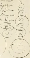 An illustration from Gram[m]ato-graphices : jn qvo varia scripturae emblemata, belgicis, germanicis, italicis, hispanicis, gallicis, et latinis characterib[us] exarata : cum singulorum anatomicis fundamentis ad exacté pingedum perquàm utilia, oculis spectanda jmitandaq[ue], proponuntur (1605)