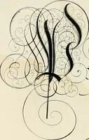 An illustration from Gram[m]ato-graphices : jn qvo varia scripturae emblemata, belgicis, germanicis, italicis, hispanicis, gallicis, et latinis characterib[us] exarata : cum singulorum anatomicis fundamentis ad exacté pingedum perquàm utilia, oculis spectanda jmitandaq[ue], proponuntur (1605)