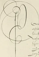 An illustration from Gram[m]ato-graphices : jn qvo varia scripturae emblemata, belgicis, germanicis, italicis, hispanicis, gallicis, et latinis characterib[us] exarata : cum singulorum anatomicis fundamentis ad exacté pingedum perquàm utilia, oculis spectanda jmitandaq[ue], proponuntur (1605)