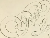 An illustration from Gram[m]ato-graphices : jn qvo varia scripturae emblemata, belgicis, germanicis, italicis, hispanicis, gallicis, et latinis characterib[us] exarata : cum singulorum anatomicis fundamentis ad exacté pingedum perquàm utilia, oculis spectanda jmitandaq[ue], proponuntur (1605)