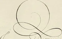An illustration from Gram[m]ato-graphices : jn qvo varia scripturae emblemata, belgicis, germanicis, italicis, hispanicis, gallicis, et latinis characterib[us] exarata : cum singulorum anatomicis fundamentis ad exacté pingedum perquàm utilia, oculis spectanda jmitandaq[ue], proponuntur (1605)