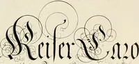 An illustration from Gram[m]ato-graphices : jn qvo varia scripturae emblemata, belgicis, germanicis, italicis, hispanicis, gallicis, et latinis characterib[us] exarata : cum singulorum anatomicis fundamentis ad exacté pingedum perquàm utilia, oculis spectanda jmitandaq[ue], proponuntur (1605)