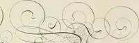 An illustration from Gram[m]ato-graphices : jn qvo varia scripturae emblemata, belgicis, germanicis, italicis, hispanicis, gallicis, et latinis characterib[us] exarata : cum singulorum anatomicis fundamentis ad exacté pingedum perquàm utilia, oculis spectanda jmitandaq[ue], proponuntur (1605)