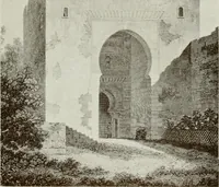 An illustration from Granada and the Alhambra, a brief description of the ancient city of Granada, with a particular account of the Moorish palace (1907)