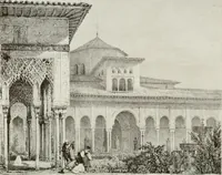 An illustration from Granada and the Alhambra, a brief description of the ancient city of Granada, with a particular account of the Moorish palace (1907)
