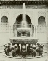 An illustration from Granada and the Alhambra, a brief description of the ancient city of Granada, with a particular account of the Moorish palace (1907)