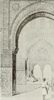 Picture 321 of 527 from Granada and the Alhambra, a brief description of the ancient city of Granada, with a particular account of the Moorish palace (1907), leaf 406