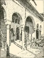 An illustration from Granada, present and bygone (1908)
