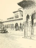 An illustration from Granada, present and bygone (1908)